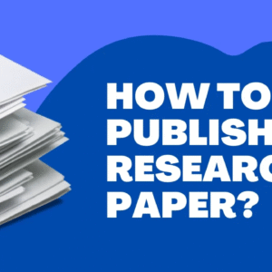 Research Paper Formatting and Publishing